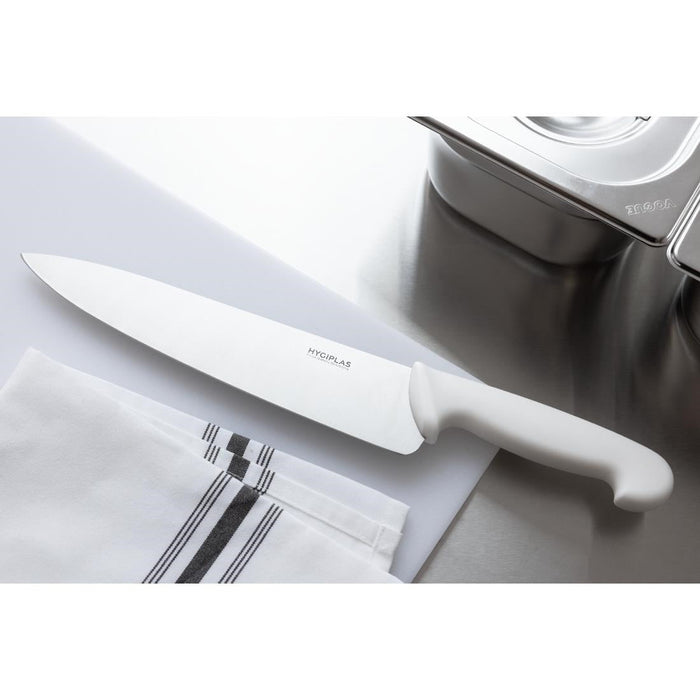 Hygiplas Chef Knife White 25cm Hygiplas
