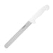 Blade Length: 8". Weight: 100g. White for dairy