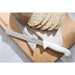 Hygiplas Bread Knife White 20.5cm Hygiplas