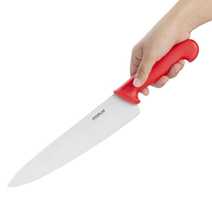 Hygiplas Chef Knife Red 25cm Hygiplas