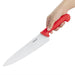 Hygiplas Chef Knife Red 25cm Hygiplas