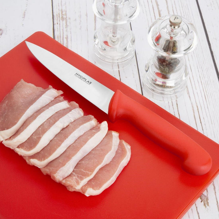 Hygiplas Chef Knife Red 15.5cm Hygiplas