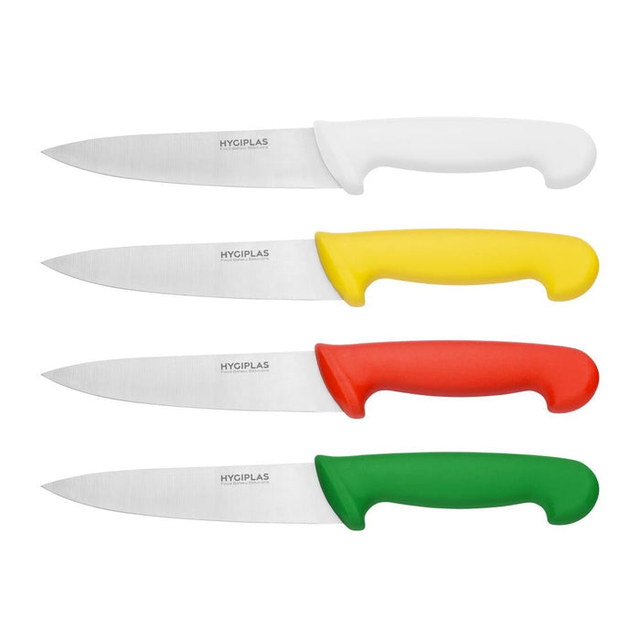 Hygiplas Chef Knife Red 15.5cm Hygiplas