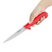 Hygiplas Fillet Knife Red 15cm Hygiplas