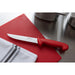 Hygiplas Stiff Blade Boning Knife Red 15cm Hygiplas