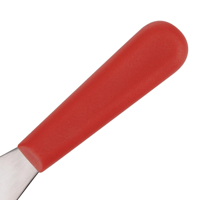 Hygiplas Straight Blade Palette Knife Red 20.5cm Hygiplas