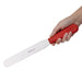 Hygiplas Straight Blade Palette Knife Red 20.5cm Hygiplas