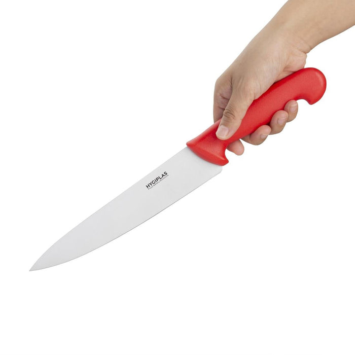 Hygiplas Chef Knife Red 21.8cm Hygiplas