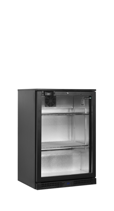 Tefcold BA11H Back Bar Black Hinged Door Bottle Cooler