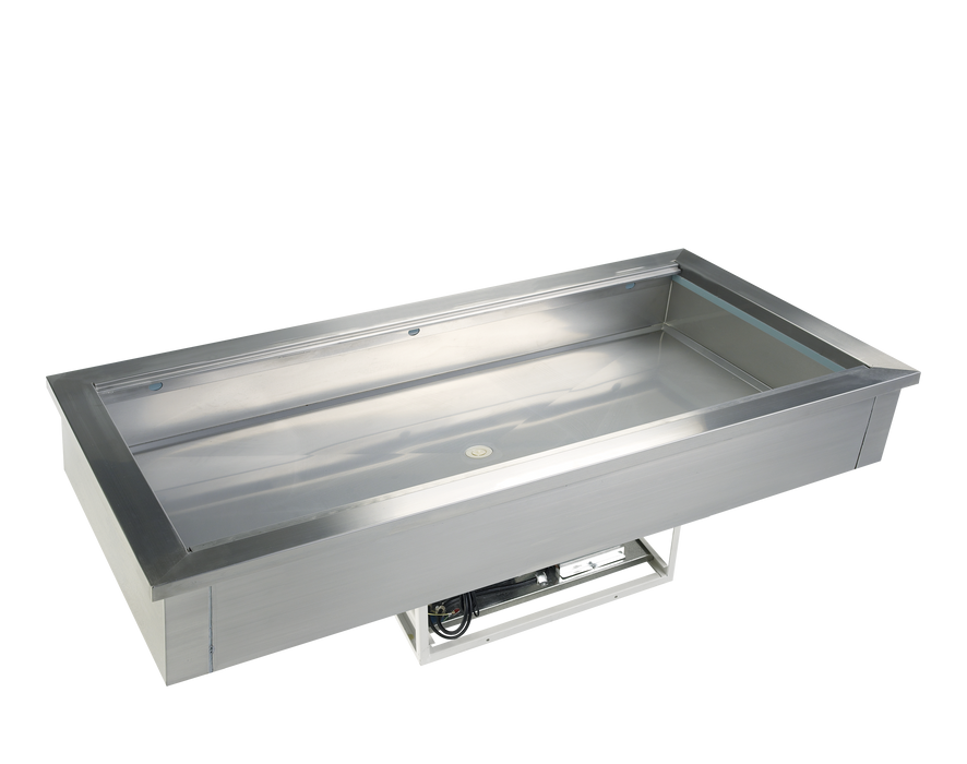 Tefcold CW5 Stainless Steel Drop In Buffet Display with Static Cooling - W1770mm