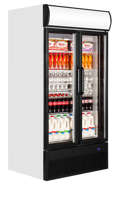 Tefcold FSC1000H Glass Door Fridge