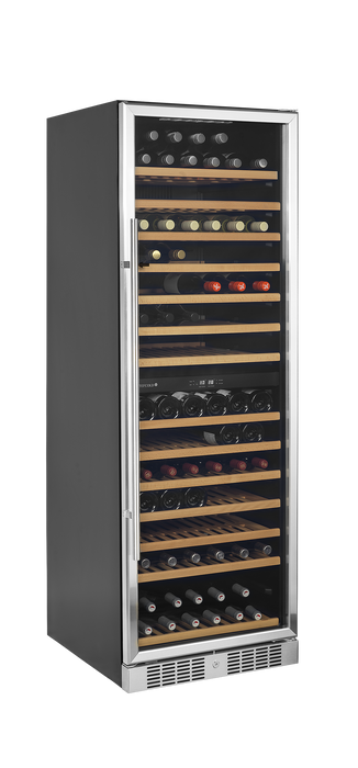 Tefcold TFW400-2S Stainless Steel Frame Commercial Dual Zone Wine Cooler