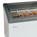 Sliding Curved Glass Lid Chest Freezer Elcold