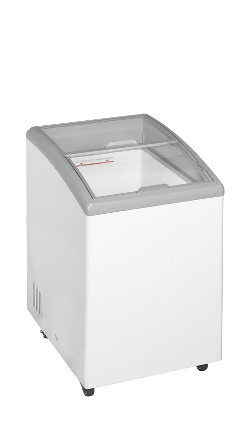 Ice Cream Freezer Chest Freezer With Curved Sliding Glass Lids TEFCOLD