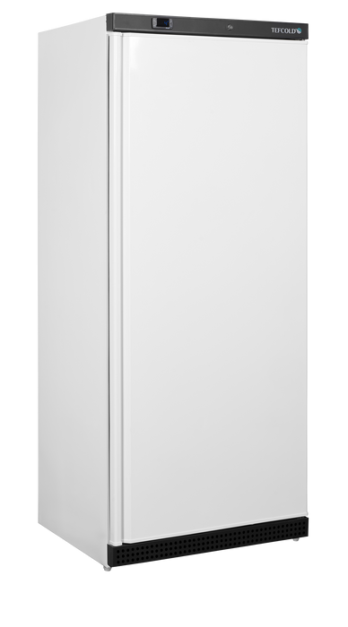 Tefcold UR600 Single Door Upright White Refrigerator