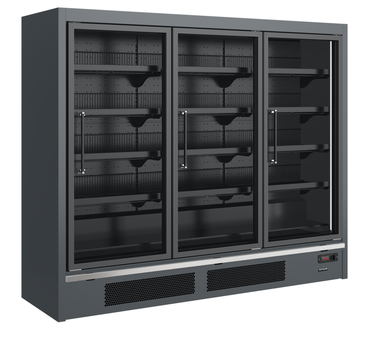 Glass Door Freezer Multideck Freezer For Exceptional Product Presentation TEFCOLD