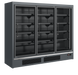 Glass Door Freezer Multideck Freezer For Exceptional Product Presentation TEFCOLD