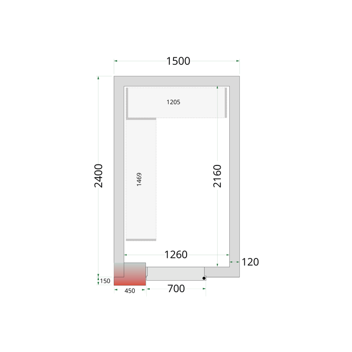 Tefcold CRNF1524 Shelf Kit