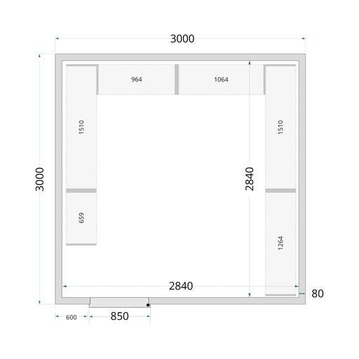 Cold Room Panels 80 Mm TEFCOLD