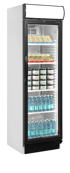 Tefcold CEV425CP Glass Door Fridge