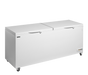 Ice Cream Freezer, Solid Lids Chest Freezer With Two Piece Lid TEFCOLD