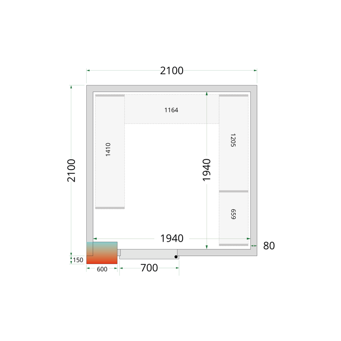 Tefcold CRPF2121 Shelf Kit