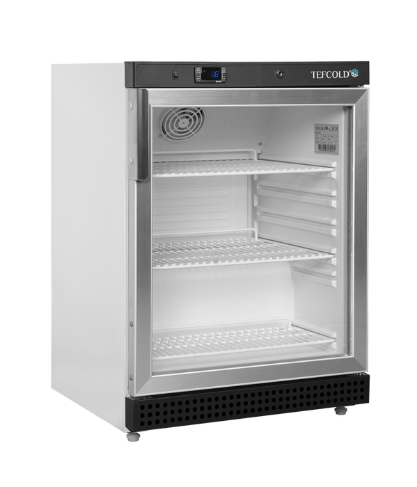 Tefcold UR200G Compact Glass Door Fridge