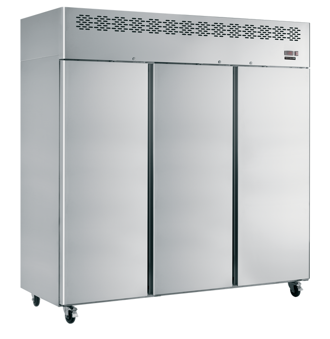 Interlevin CAF1390 3 Door Upright Freezer