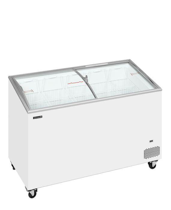 Sliding Curved Glass Lid Chest Freezer Sliding Curved Glass Lid Chest Freezer