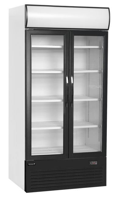 Tefcold FSC1000H Glass Door Fridge