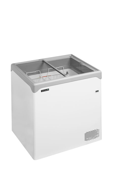 Ice Cream Freezer Elegant Chest Freezer With Flat Sliding Glass Lids