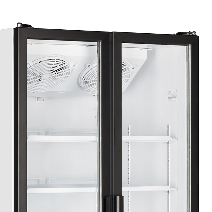 Tefcold FS890H Glass Door Fridge