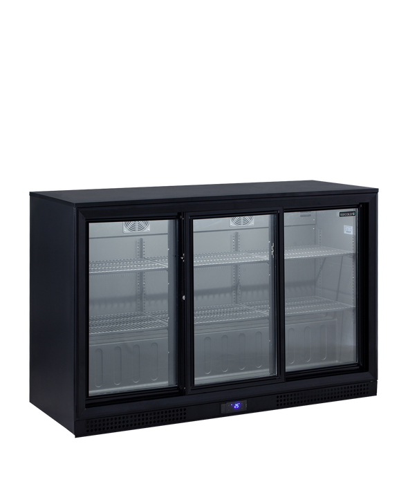 Backbar Cooler Backbar With Three Sliding Doors TEFCOLD