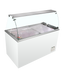 Scoop Ice Cream Display Static Scoop Ice Cream Freezer TEFCOLD