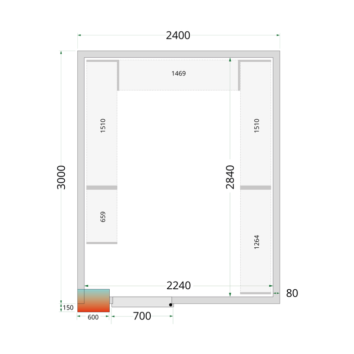 Tefcold CRPF2430 Shelf Kit