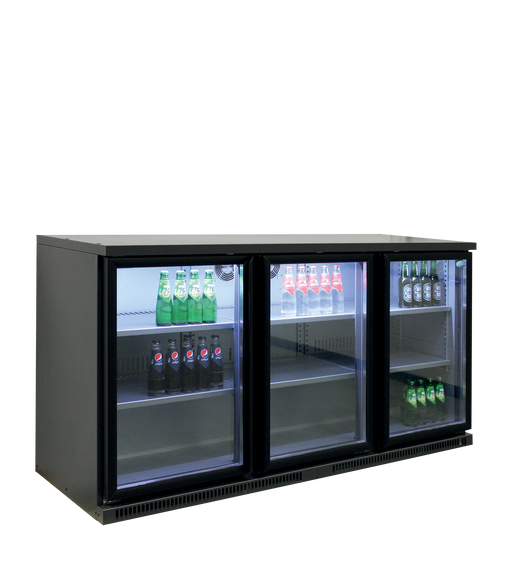High End Backbar Cooler Spacious Backbar Cooler With Glass Doors Serrco by TEFCOLD
