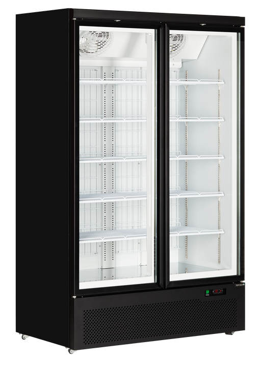 Display Freezer 2 Door Display Freezer Canmac Catering Equipment