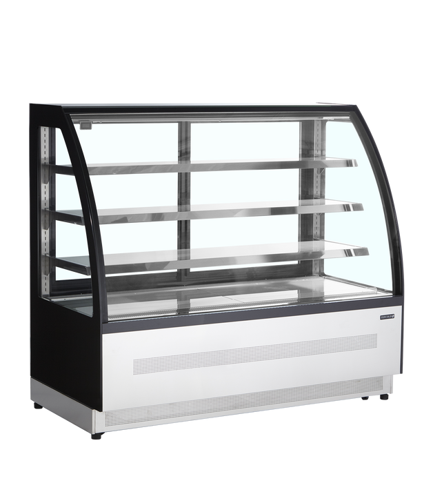 Interlevin LPD1700C Curved Range Chilled Counter Top Display