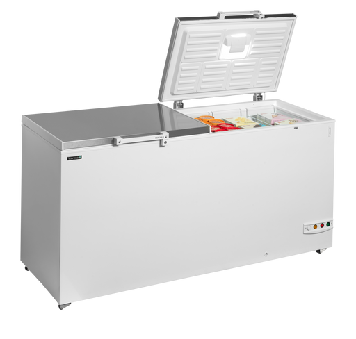 Solid Lid Chest Freezer Chest Freezer With Two Piece Lid TEFCOLD