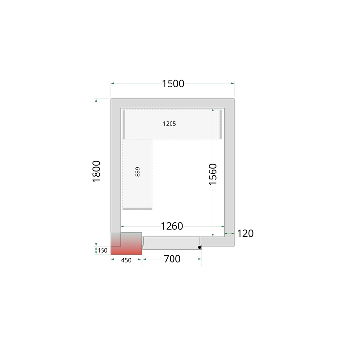 Tefcold CRNF1518 Shelf Kit