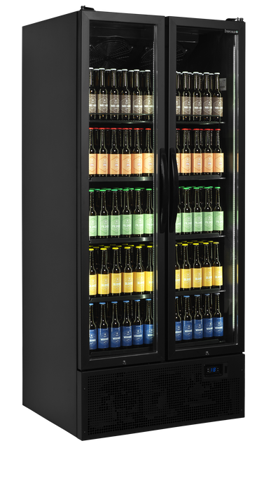 Tefcold FS890H BLACK Bottle Cooler Black RAL9005