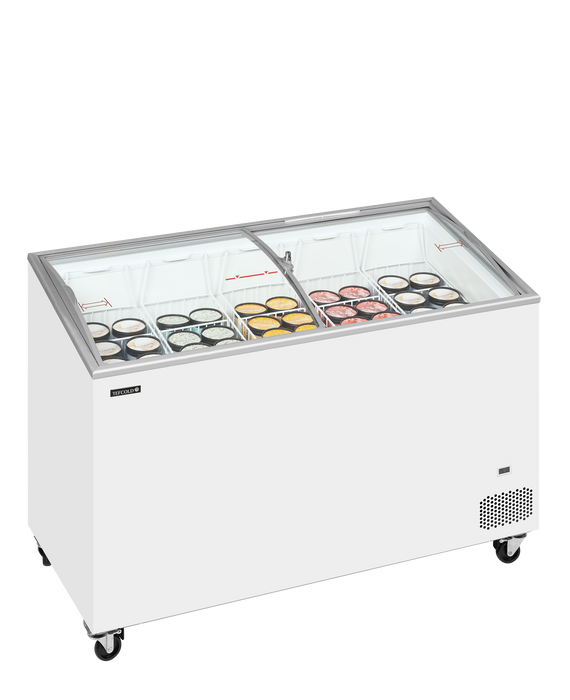 Sliding Curved Glass Lid Chest Freezer Sliding Curved Glass Lid Chest Freezer