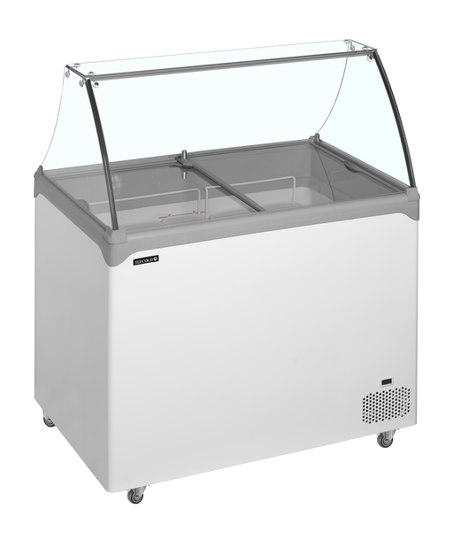 Scoop Ice Cream Display Static Scoop Ice Cream Freezer TEFCOLD