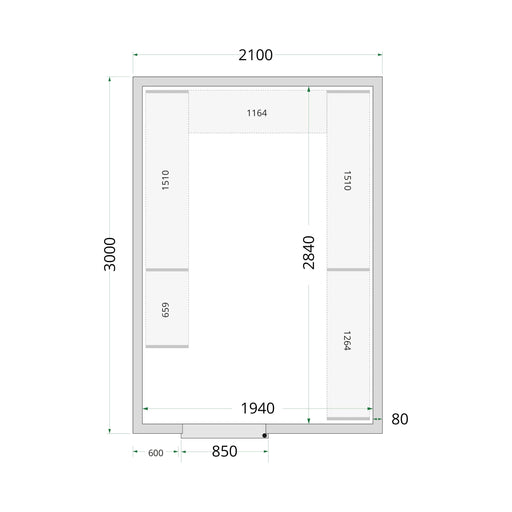 Cold Room Panels 80 Mm TEFCOLD