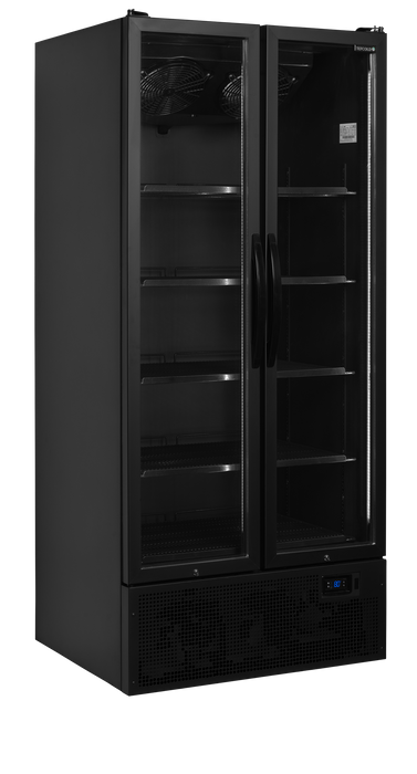 Tefcold FS890H BLACK Bottle Cooler Black RAL9005