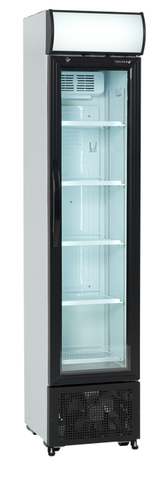 Tefcold FSC175H Glass Door Fridge