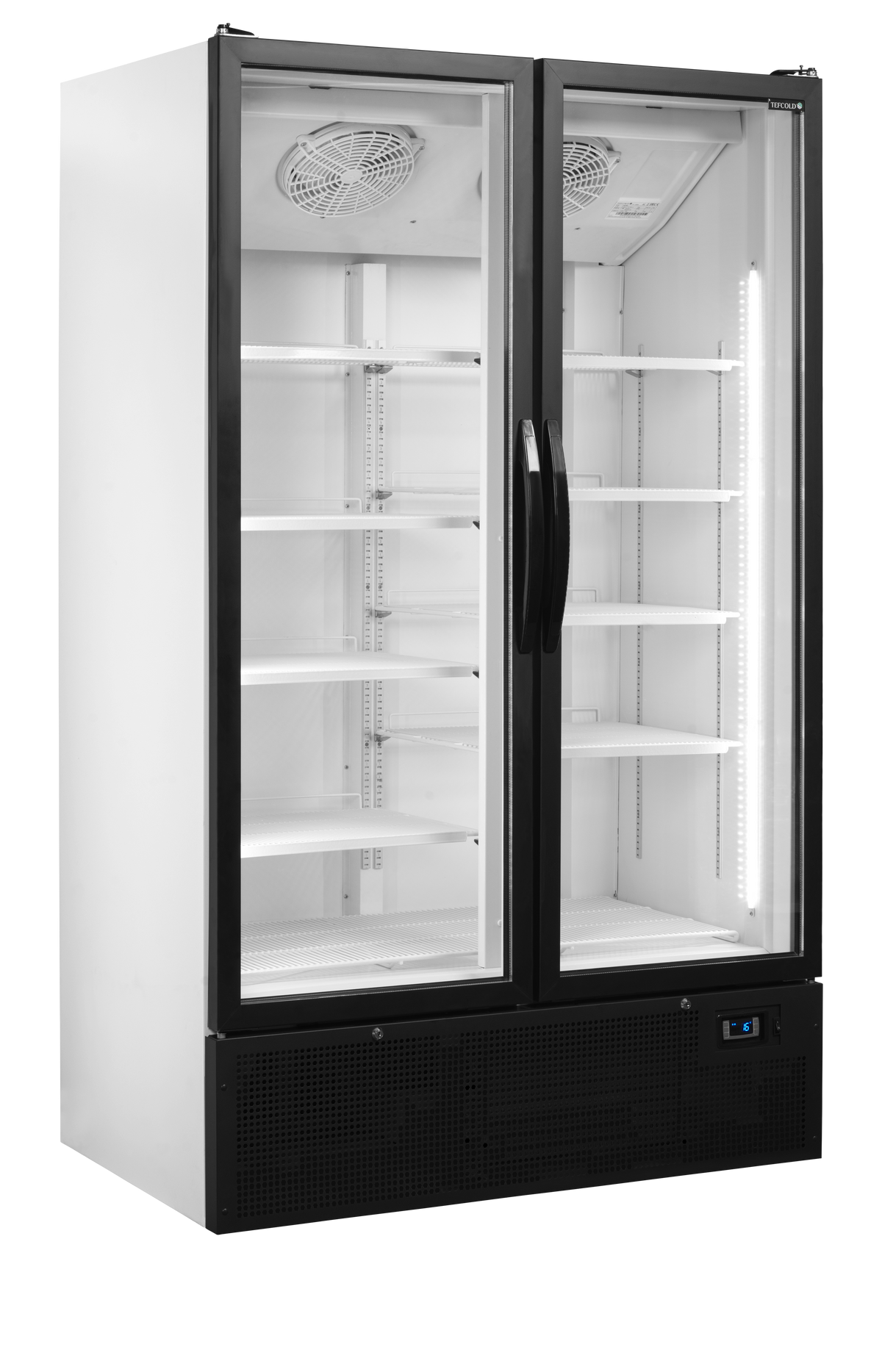 Display Chiller 2 Door Display Chiller With Hinged Doors — Canmac ...