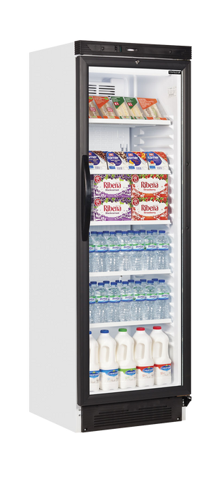 Tefcold SC381 Glass Door Fridge