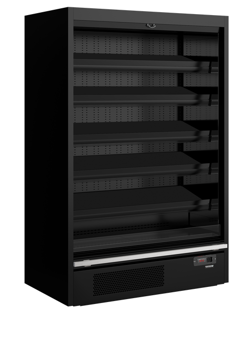 Tefcold GALAXY+ GP14 BLACK 1330mm Wide Black Multideck Display Fridge