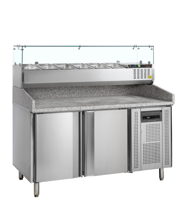 Pizza Table With Topping Unit TEFCOLD